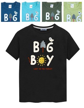 REMERA MANGA CORTA PARA BEBE ESTAMPA 'BIG BOY'. GRUNY