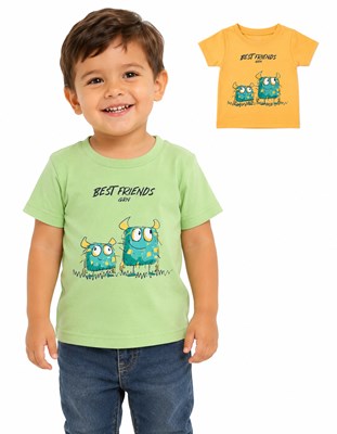 REMERA MANGA CORTA PARA BEBE. GRUNY
