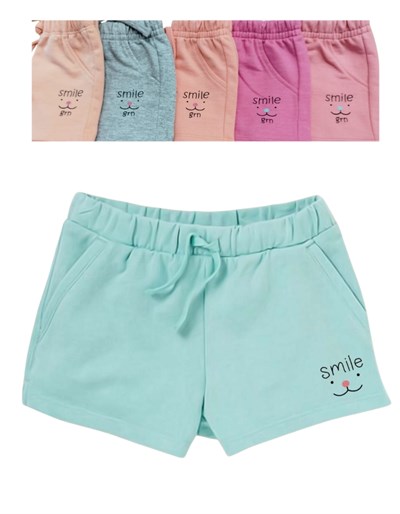 SHORT RUSTICO LISO PARA BEBA . GRUNY