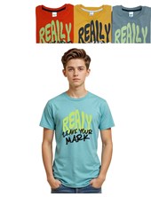 REMERA MANGA CORTA PARA NIÑO ESTAMAP 'REALY'. GRUNY
