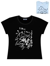 REMERA NENA MANGA CORTA ESTAMPA GRAFITTI. GRUNY