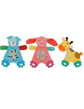 TRAPITO 10' ANIMALITOS, CON MORDILLO. WOODY TOYS