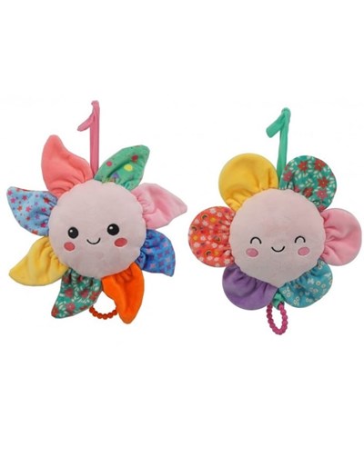 Cunero de flor en peluche 11'. Woody toys