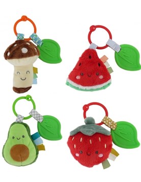 Sonajero frutal en peluche 4'.Woody toys