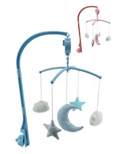 MOVIL LUNA ESTRELLAS Y NUVES. WOODY TOYS