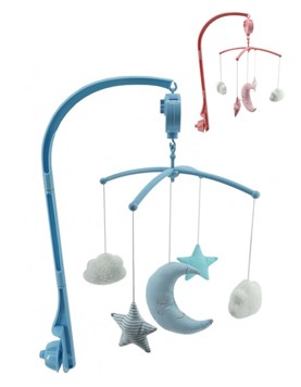 MOVIL LUNA ESTRELLAS Y NUVES. WOODY TOYS