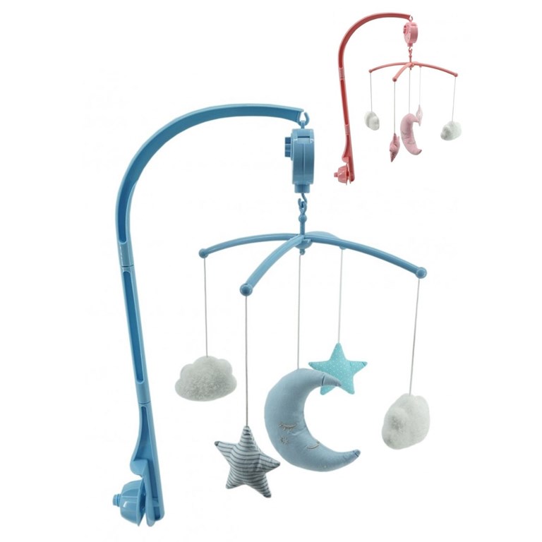 MOVIL LUNA ESTRELLAS Y NUVES. WOODY TOYS