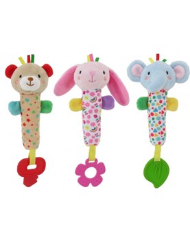 SONAJERO 10.5' ANIMALITOS. WOODY TOYS