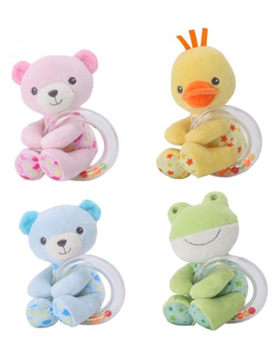 SONAJERO 5' ANIMALITOS. WOODY TOYS