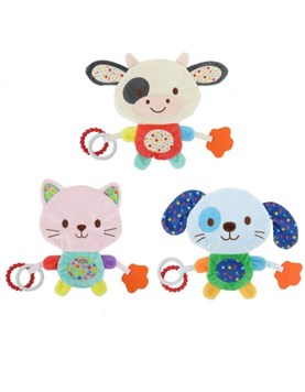 TRAPITO DE APEGO 10.5' CON CHIFLE Y MORDILLO. WOODY TOYS