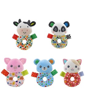 SONAJERO 6' ANIMALITOS. WOODY TOYS