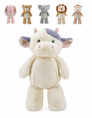 PELUCHE ANIMALITO 16' CON SONAJERO. WOODY TOYS