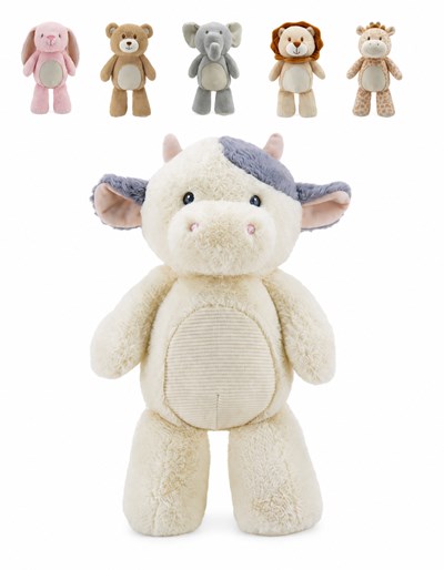 PELUCHE ANIMALITO 16' CON SONAJERO. WOODY TOYS