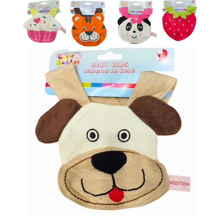 babero de animales 8' woody toys