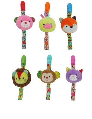 PORTACHUPETE ANIMALITOS. WOODY TOYS