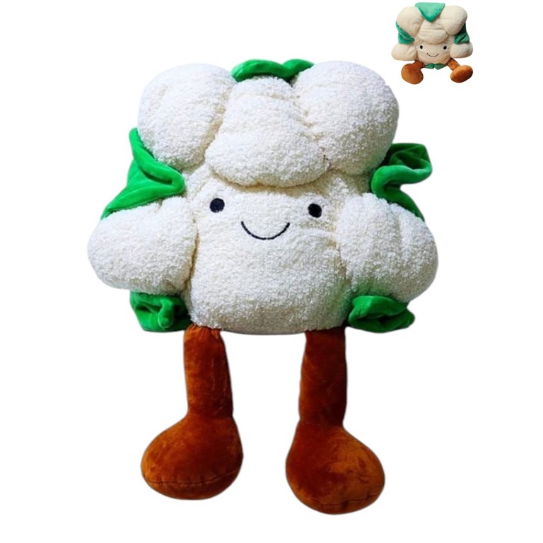 peluche coliflor 19.5 woody toys
