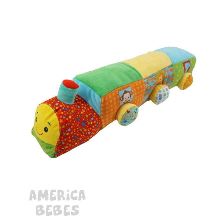 TREN PELUCHE MULTICOLOR 23 PULGADAS WOODY TOYS