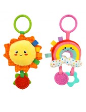 SONAJERO CON ACCESORIOS SOL Y ARCOIRIS WOODY TOYS