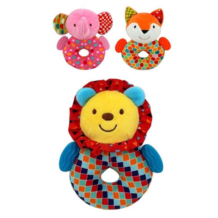 SONAJERO DONA 6' ANIMALITOS. WOODY TOYS