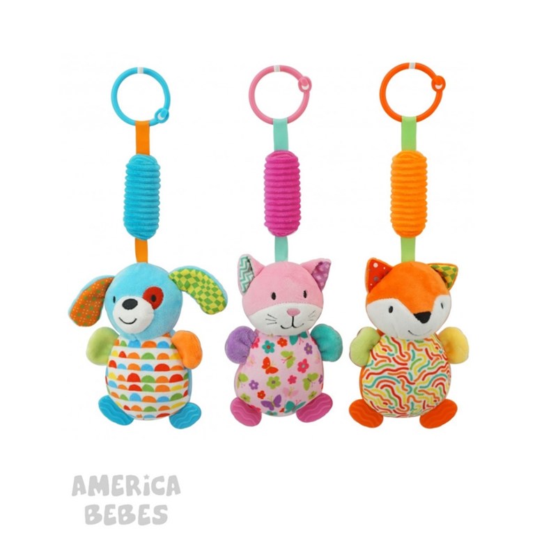 SONAJERO 13 PULGADAS ANIMALES WOODY TOYS