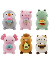 Animales con alimentos 9'.Woody toys