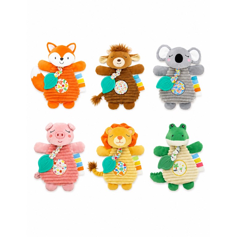 TRAPITO DE APEGO 9' ANIMALITOS CON MORDILO. WOODY TOYS