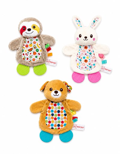 TRAPITO DE APEGO 9' ANIMALITOS. WOODY TOYS