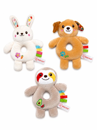 SONAJERO 7' ANIMALITOS. WOODY TOYS