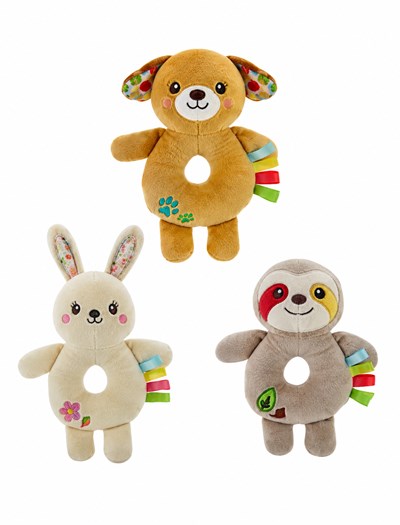 SONAJERO 7' ANIMALITOS. WOODY TOYS