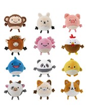 ANIMALITOS 3' FORMA REDONDA. WOODY TOYS