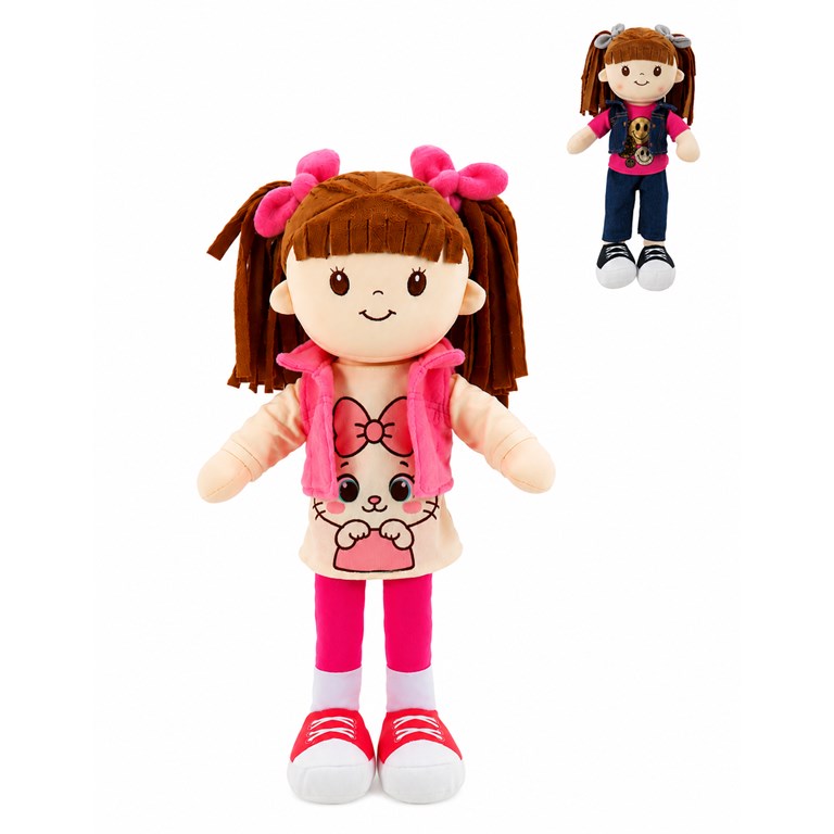 MUÑECA CON SONIDO. WOODY TOYS