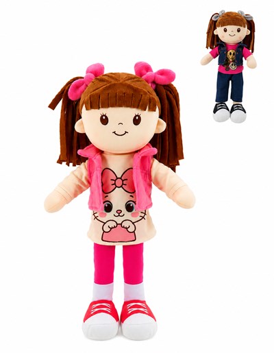 MUÑECA CON SONIDO. WOODY TOYS