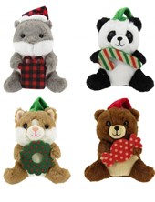 Peluche de animales navideños 7'.Woody toys