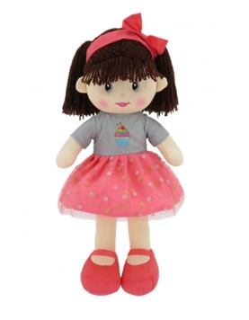 MUÑECA 16' CON SONIDO. WOODY TOYS