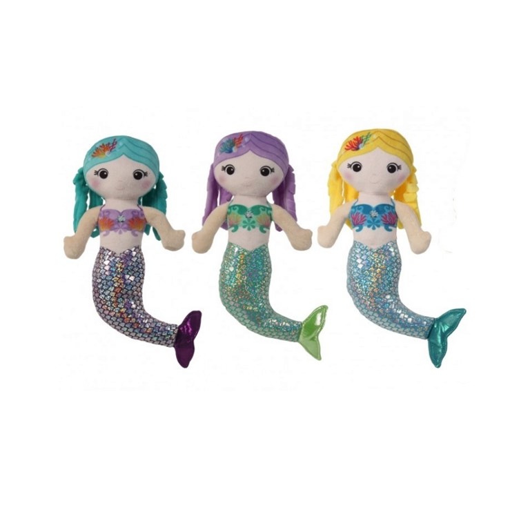 MUÑECA 12' SIRENA. WOODY TOYS