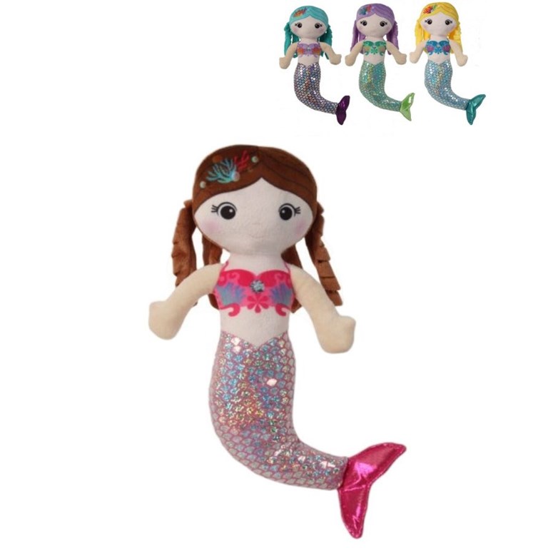 MUÑECA 12' SIRENA. WOODY TOYS