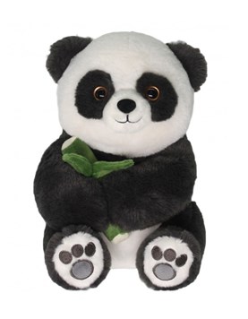 PANDA PELUCHE 9' CON BAMBÚ. WOODY TOYS