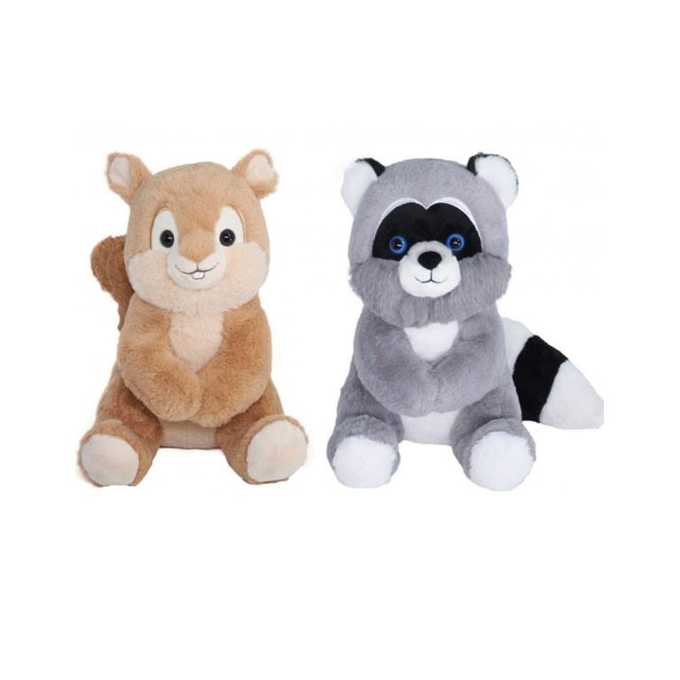 ARDILLA, MAPACHE PELUCHE 12'. WOODY TOYS