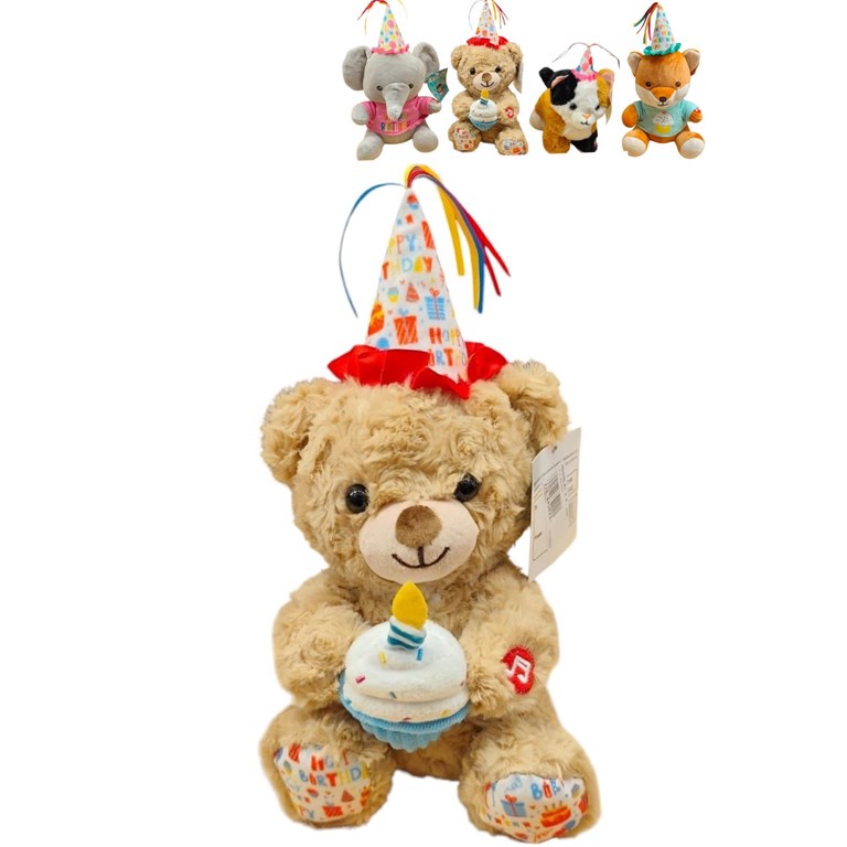 animales 8.5' con bonetes woody toys