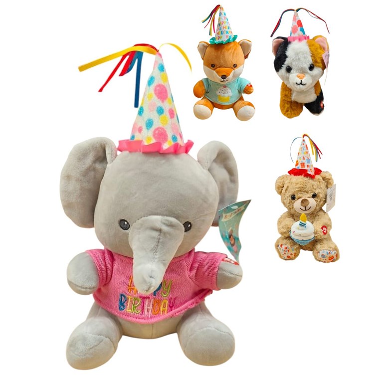animales 8.5' con bonetes woody toys