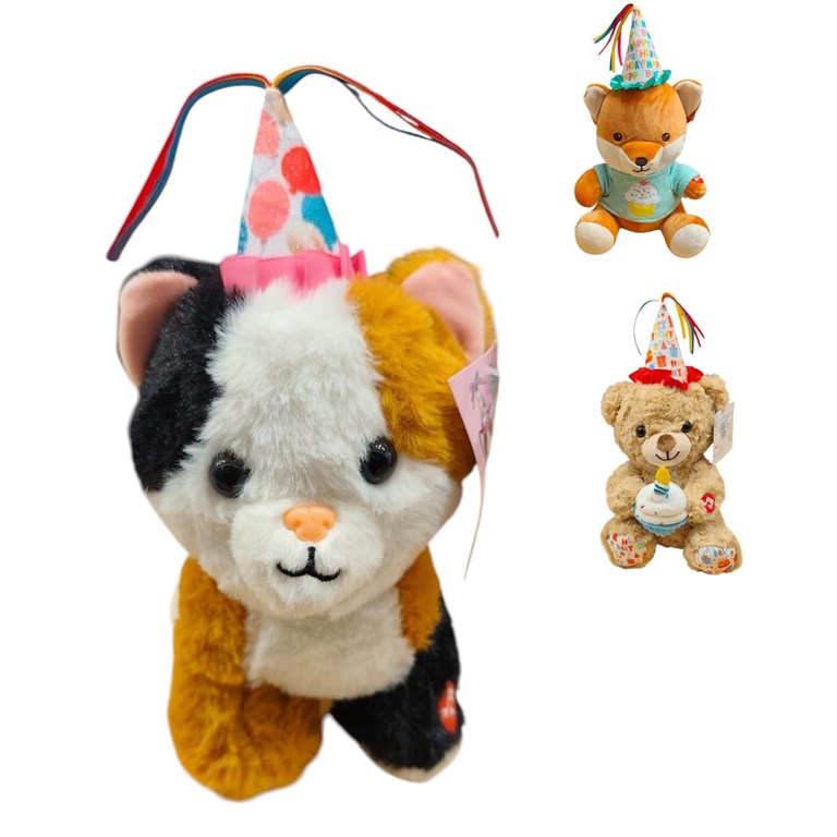 animales 8.5' con bonetes woody toys
