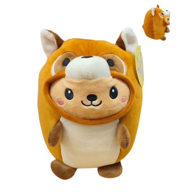 OSITO DISFRAZADO DE MAPACHE-. WOODY TOYS