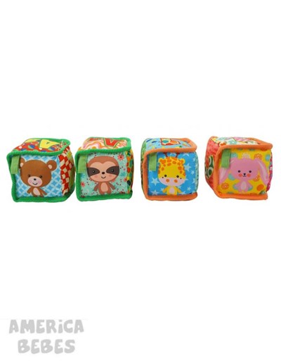 SONAJERO CUBO 4 PULGADAS WOODY TOYS