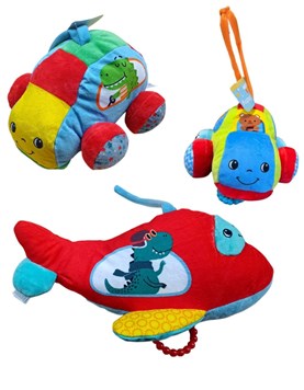 CURERO 11' AUTO AVION. WOODY TOYS