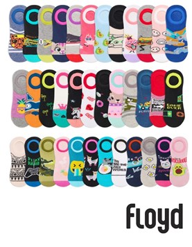 Medias invisibles diseños surtidos.Floyd