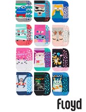 Soquete antideslizante con diseños estampados.Floyd