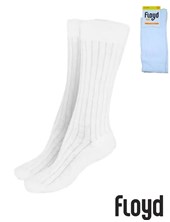 Articulo 74 media morley colegial blanca 3/4.Floyd