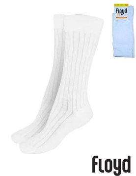 Articulo 74 media morley colegial blanca 3/4.Floyd