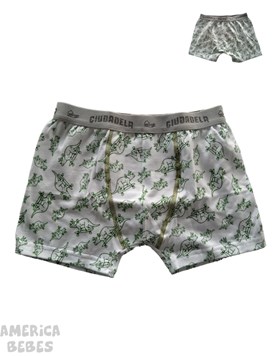 BOXER ESTAMPADO DINOSAURIOS PARA NIÑO CIUDADELA