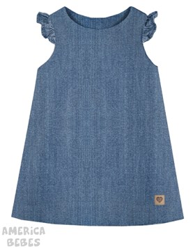 JUMPER JEAN BEBA CON VOLADOS GEPETTO